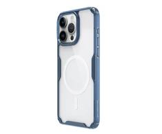 Nillkin Nature Pro Magnetinis šarvuotas dėklas su MagSafe, skirtas iPhone 15 Pro - mėlynas
