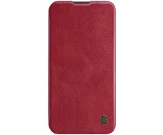 Dėklas Nillkin Qin Pro Leather Apple iPhone 14 Pro Max raudonas