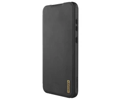 Nillkin Qin Book PRO dėklas skirtas Samsung Galaxy A56 5G juodos spalvos