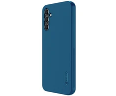 Dėklas Nillkin Super Frosted Shield Samsung A145 A14 4G mėlynas
