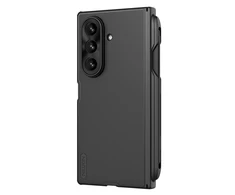 Nillkin Super Frosted FOLD Magnetic Pen Slot Back dėklas skirtas Samsung Galaxy Z Fold 7 juodos spalvos