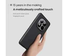 Nillkin Super Frosted PRO Back dėklas skirtas Xiaomi Redmi Note 15 Pro+ 5G Juodas