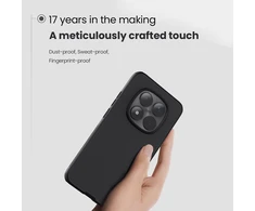 Nillkin Super Frosted PRO Back dėklas skirtas Xiaomi Redmi Note 15 Pro 5G Juodas
