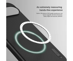 Dėklas Nillkin Super Frosted PRO Magnetic Back Google Pixel 9 Pro XL juodos spalvos