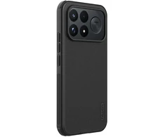 Dėklas Nillkin Super Frosted PRO magnetinis nugarėlės dangtelis, skirtas Poco F9 Ultra, juodas