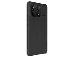 Nillkin Super Frosted PRO Magnetic Poco F6 Pro dėklas telefonui juodos spalvos