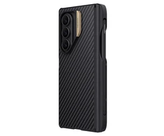 Dėklas Nillkin Synthetic Fiber PRO Magnetic Pen Slot Kryt pro Samsung Galaxy Z Fold 7 Golden