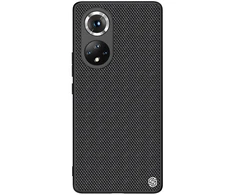 Nillkin Textured durable reinforced gel frame and nylon back Honor 50 Pro dėklas telefonui juodos spalvos
