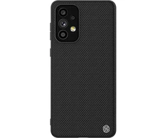 Nillkin Textured durable reinforced gel frame and nylon back Samsung Galaxy A73 dėklas telefonui juodos spalvos