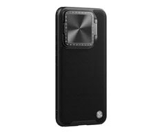 Nillkin Textured Prop Magnetic dėklas skirtas Xiaomi 14 Pro - juodos spalvos