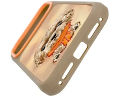 NIMMY dėklas BIG EYED TEDDY POODLE, skirtas IPHONE 18 Pro/17 Pro, rudos spalvos