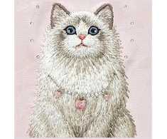NIMMY dėklas LUCKY FASHION CAT, suderinamas su MagSafe, skirtas IPHONE 18 Pro Max/17 Pro Max, rožinės spalvos
