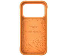 Dėklas Nimmy Cool&amp;Cute 2.0 Cat Case for iPhone 17 Pro - Oranžinis