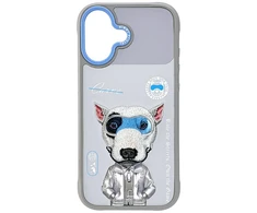 Nimmy Cool&amp;Cute 2.0 nag dėklas iPhone 17 - pilka