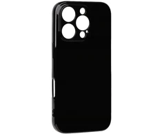 Dėklas OBAL:ME Glossy phone case for iPhone 16 Pro juodas
