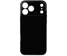 Dėklas OBAL:ME Glossy phone case for iPhone 17 Pro Max juodas