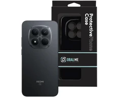 OBAL:ME blizgus dėklas, skirtas Xiaomi Redmi Note 15 Pro 5G, juodas