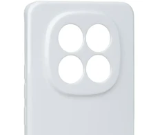 OBAL:ME blizgus dėklas, skirtas Xiaomi Redmi Note 15 4G/5G, baltas