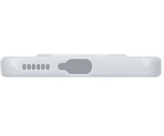 OBAL:ME blizgus dėklas, skirtas Xiaomi Redmi Note 15 Pro 4G, baltas