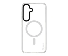 OBAL:ME MagNetix Bumper dėklas skirtas Samsung Galaxy S25 FE baltos spalvos