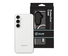 OBAL:ME MagNetix Bumper dėklas skirtas Samsung Galaxy S26 baltos spalvos