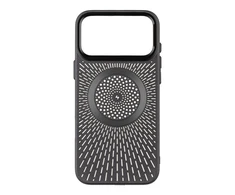 OBAL:ME MagNetix Float dėklas skirtas Apple iPhone 17 Pro Max juodos spalvos