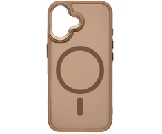 Dėklas OBAL:ME MagNetix Lumen dangtelis Apple iPhone 16, pilkos spalvos