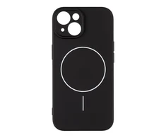 OBAL:ME MagNetix Matte TPU dėklas skirtas Apple iPhone 15 juodos spalvos