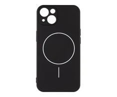 OBAL:ME MagNetix Matte TPU dėklas skirtas Apple iPhone 13 juodos spalvos