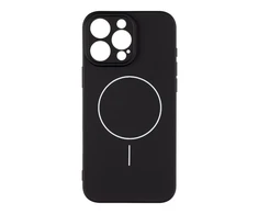 OBAL:ME MagNetix Matte TPU dėklas skirtas Apple iPhone 16 Pro Max juodos spalvos