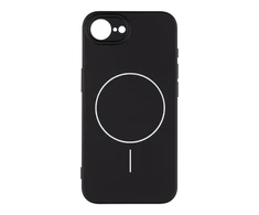 OBAL:ME MagNetix Matte TPU dėklas skirtas Apple iPhone 16e juodos spalvos