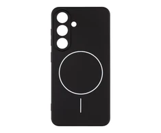 OBAL:ME MagNetix Matte TPU dėklas skirtas Samsung Galaxy S25 juodos spalvos