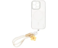 Dėklas OBAL:ME MagNetix riešo dangtelis Apple iPhone 16 Pro, skaidrus
