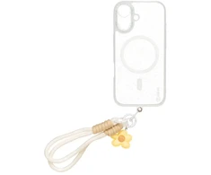 Dėklas OBAL:ME MagNetix Wrist Cover for Apple iPhone 17 Crystal