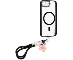 Dėklas OBAL:ME MagNetix Wrist Cover for Apple iPhone 16e/17e Onyx