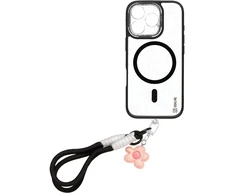 Dėklas OBAL:ME MagNetix Wrist Cover for Apple iPhone 16 Pro Onyx