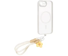 Dėklas OBAL:ME MagNetix Wrist Cover for Apple iPhone 16e/17e Crystal