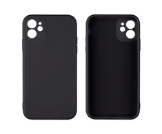 OBAL:ME Matinis TPU dėklas Apple iPhone 11 Juodas