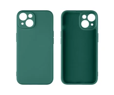 Dark OBAL:ME matinis TPU dėklas, skirtas Apple iPhone 14 tamsiai žaliai