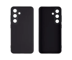 OBAL:ME Matte TPU dėklas telefonui Samsung Galaxy S24 juodos spalvos