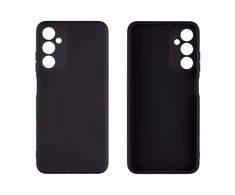 OBAL:ME Matte TPU dėklas telefonui Samsung Galaxy A05s juodos spalvos