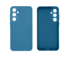 OBAL:ME Matte TPU dėklas telefonui Samsung Galaxy A35 5G mėlynos spalvos