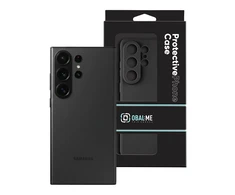 OBAL:ME Matte TPU dėklas skirtas Samsung Galaxy S26 Ultra juodos spalvos