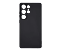 OBAL:ME Matte TPU dėklas skirtas Samsung Galaxy S25 Ultra juodos spalvos