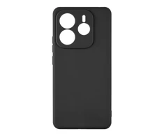OBAL:ME Matte TPU dėklas skirtas Xiaomi Redmi Note 14 5G juodos spalvos