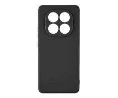 OBAL:ME Matte TPU dėklas skirtas Xiaomi Redmi Note 14 Pro 5G/Poco X7 5G juodos spalvos