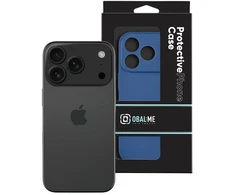 OBAL:ME matinis TPU telefonų dėklas iPhone 17 Pro, mėlynas