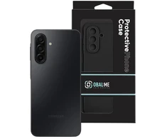 OBAL:ME matinis TPU telefono dėklas, skirtas „Samsung Galaxy A17 4G 5G“, juodas