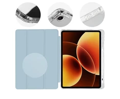 OBAL:ME MistyTab dėklas skirtas Xiaomi Pad 8/8 Pro Light Mėlyna