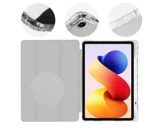 OBAL:ME MistyTab dėklas skirtas Xiaomi Redmi Pad 2 Pro pilkos spalvos